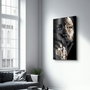 Wallity Pintura Decorativa de Vidrio Templado Multicolor 46 x 72 cm